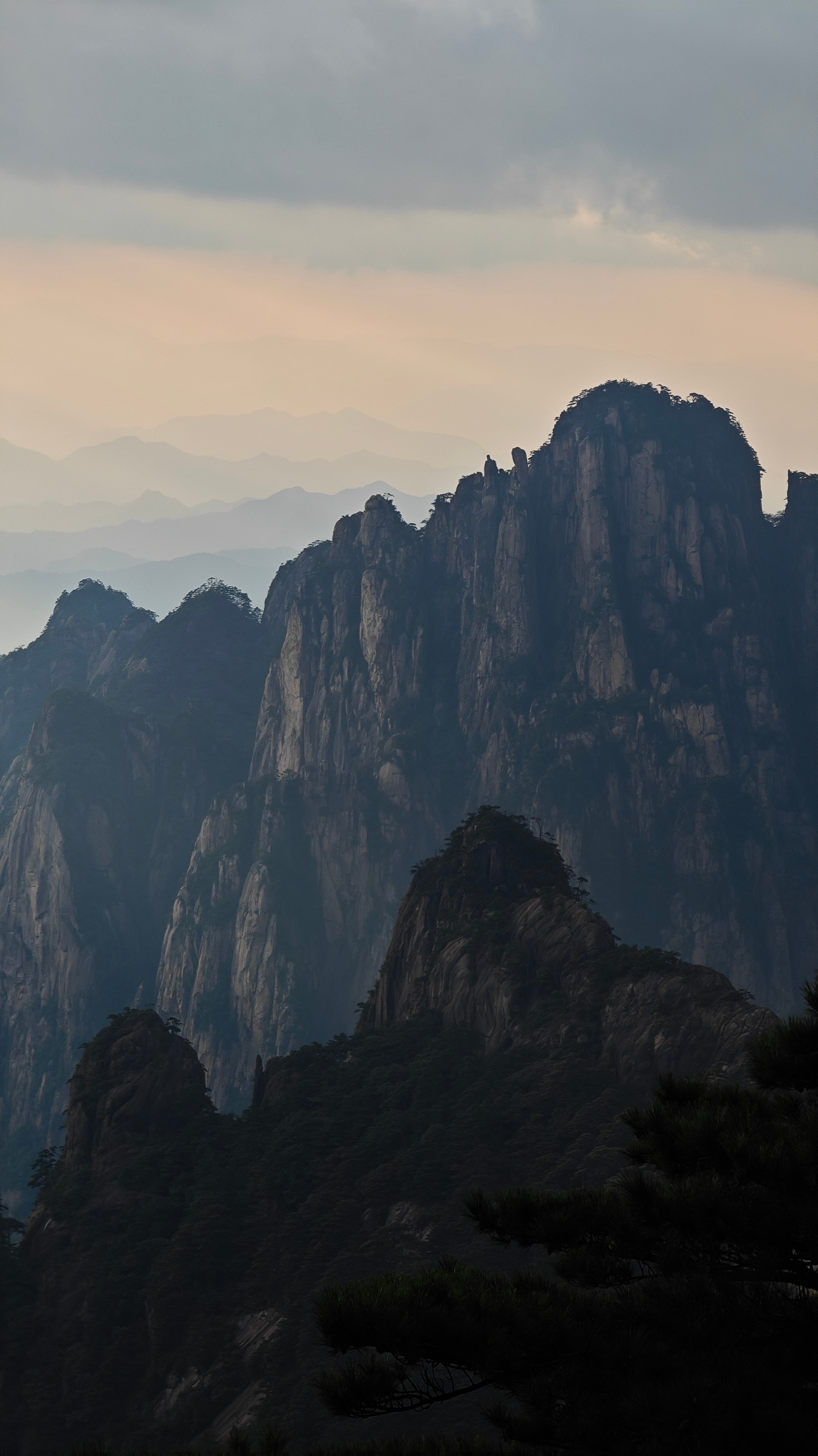 黄山，水墨画的保守与真实