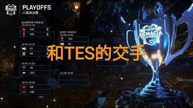 TES 2-0战胜iG，挺进德玛西亚杯四强