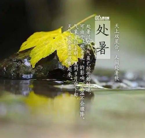 处暑后的风雨季节