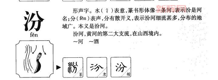 汾的读音及文化内涵解析